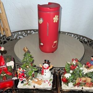 ♥️ Starbucks 12 oz Gingerbread Cookie Tumbler